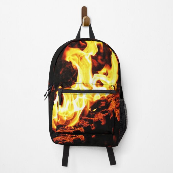 Item preview, Orange Log Fire designed and sold by Wanderlora.