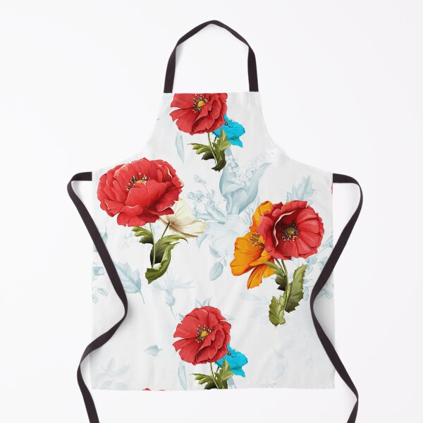 Item preview, Poppy, wild rose and cornflowers with leaves. designed and sold by StylePrints.