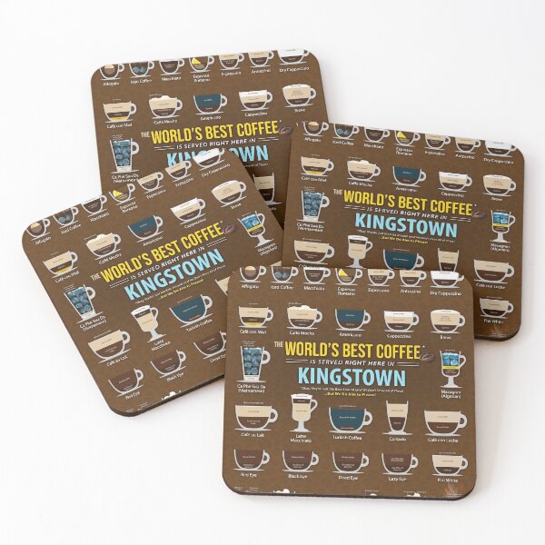 Item preview, Kingstown, Saint Vincent and the Grenadines Coffee Types Chart designed and sold by Coffee-Meme.