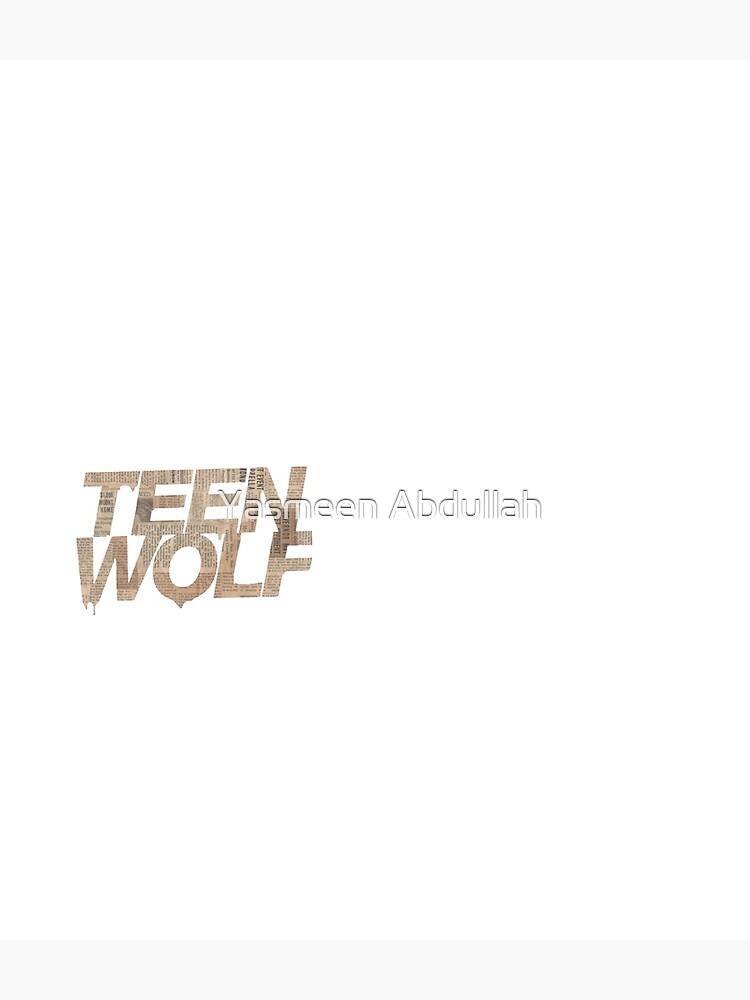 Teen wolf by YasmeenACrafts