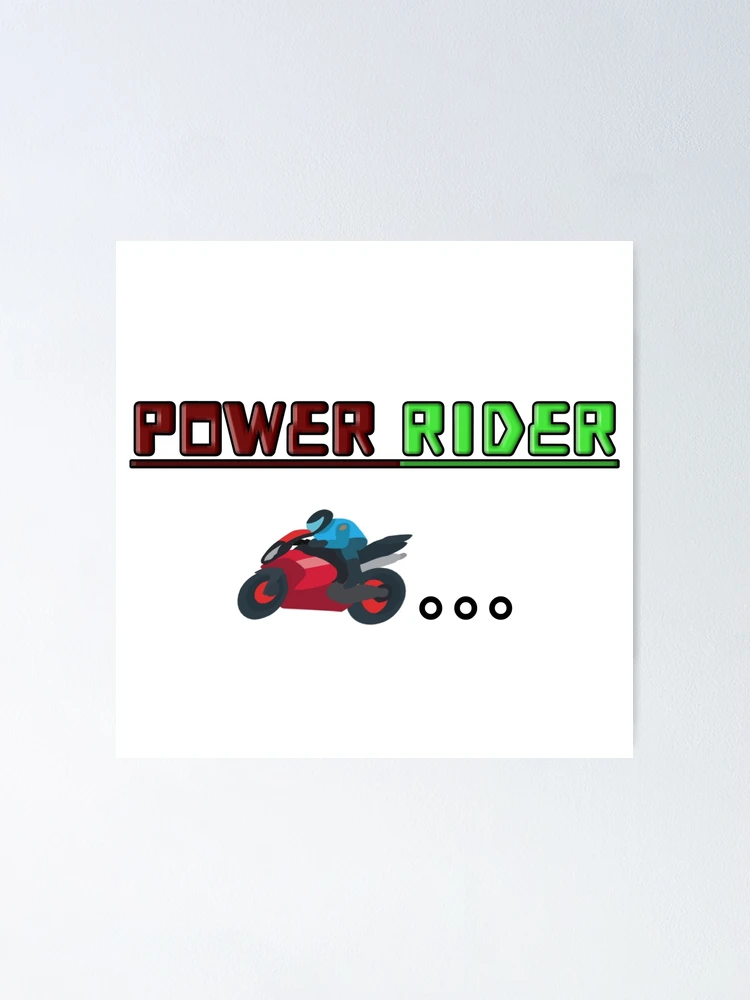 Thumbnail 1 of 3, Poster, Power Bike Rider designed and sold by Smartdive.