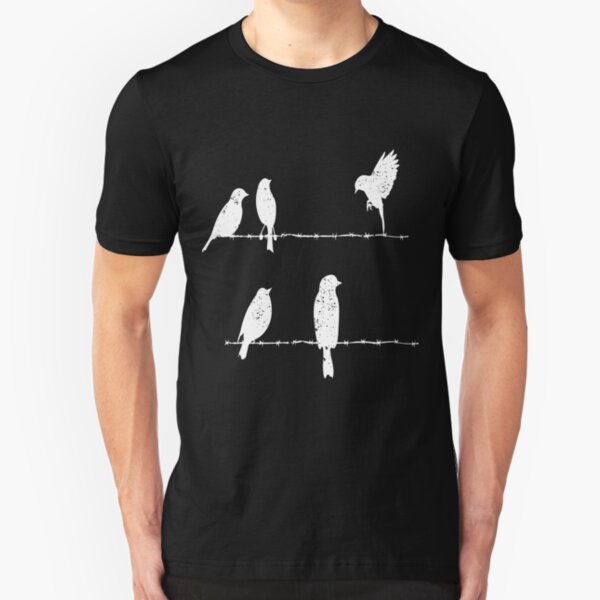 Birds On Wire T-Shirts | Redbubble