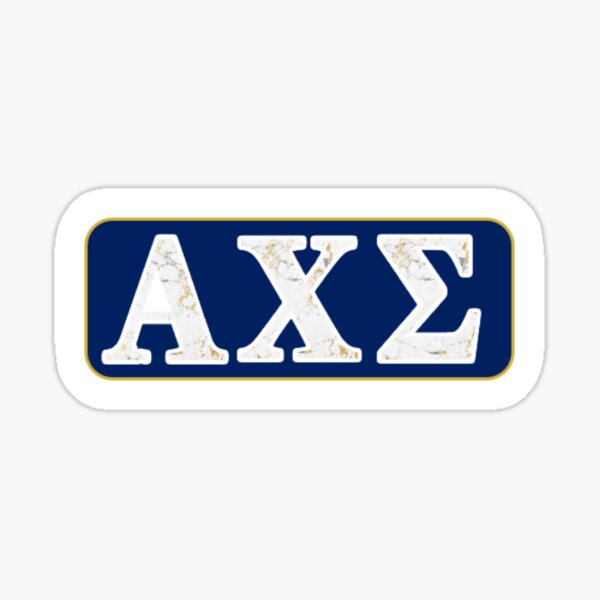 alpha chi sigma letters