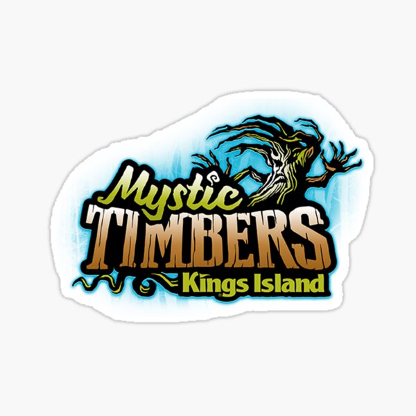 Mystic Timbers Kings Island Sticker