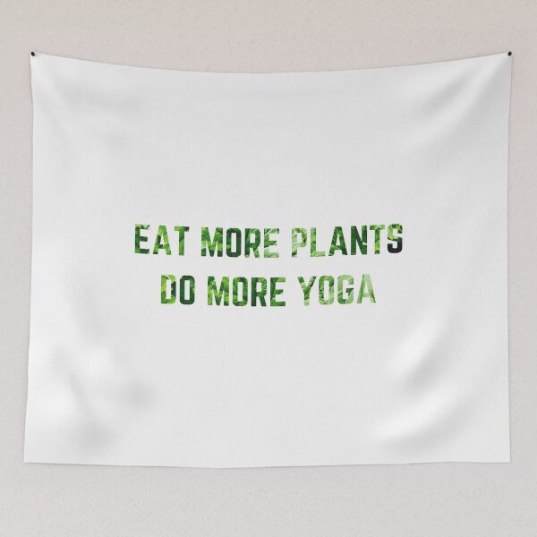 Item preview, Eat More Plants Do More Yoga designed and sold by AJ505.