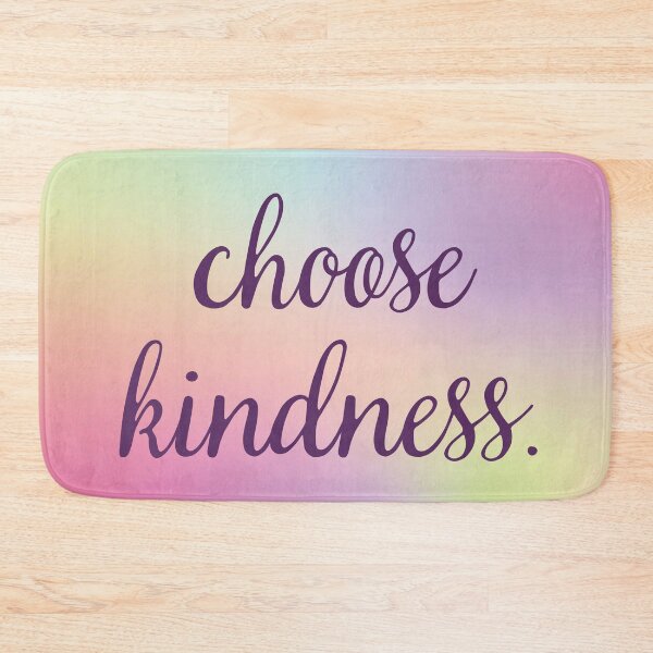 Item preview, Choose Kindness Rainbow Ombre Prismatic Puzzle designed and sold by MalikaBela.