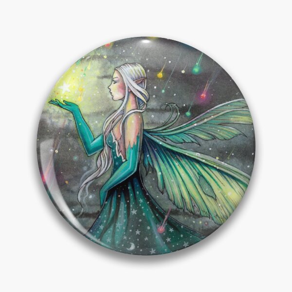 Item preview, Star Showers Fairy Fantasy Artwork by Molly Harrison designed and sold by Molly  Harrison.