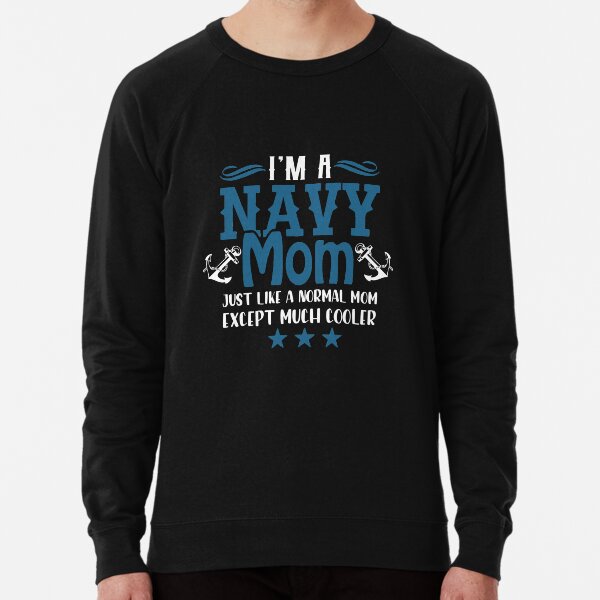 navy mom sweatshirt
