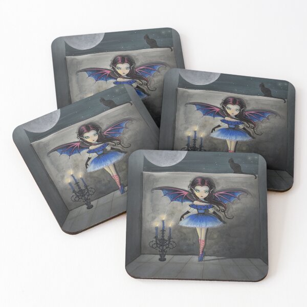 Item preview, Little Dancer Gothic Vampire Art by Molly Harrison designed and sold by Molly  Harrison.