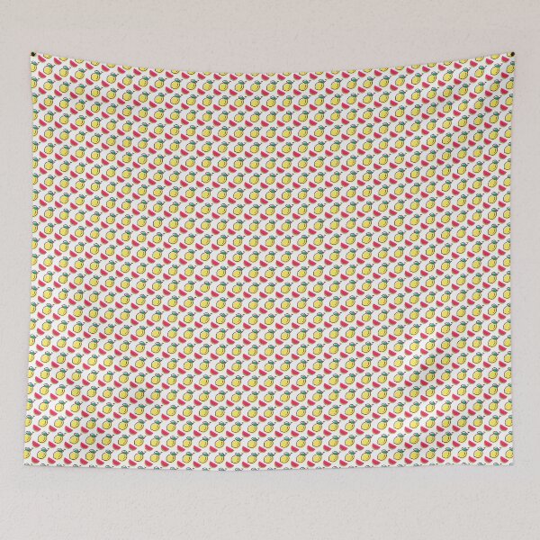 Item preview, Lemon and Watermelon Fashion Patterns Collection Textile Design Trends 0022 designed and sold by MMArtStudio.