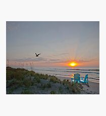 Sunrise on the Beach Photographic Print