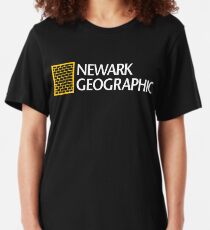 'Newark Geographic' Slim Fit T-Shirt