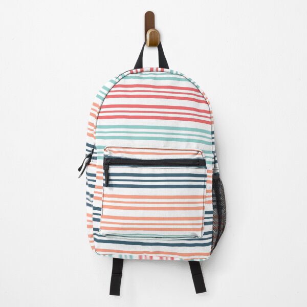 Item preview, Coral Beach Stripes designed and sold by Sharon Schwalbe.