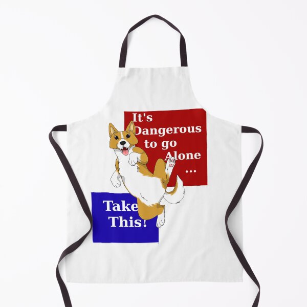 Item preview, It's Dangerous to Go Alone... Take a Puppy! designed and sold by Julian Greystoke.