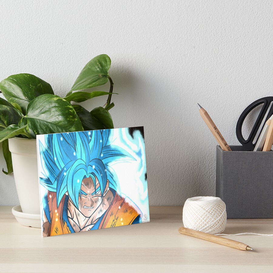 My OC Kala in her Ssj5 Form no Background Art Board Print for