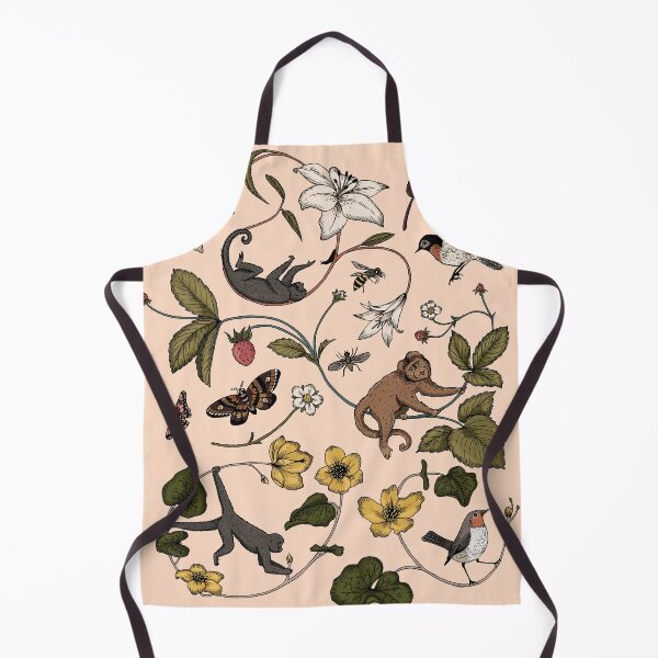 Item preview, Monkeys in the Mist - pink designed and sold by Petra Holikova.