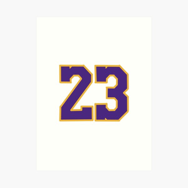 Lakers hot sale number 23