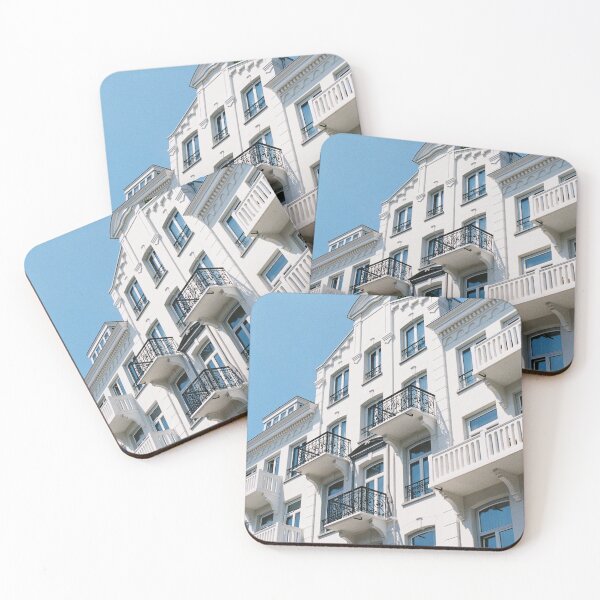 Item preview, White buildings on blue sky  designed and sold by alexpepelasev.