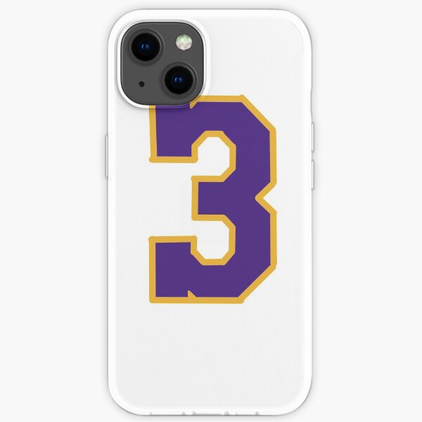Anthony Davis Lakers 3 Coque souple iPhone