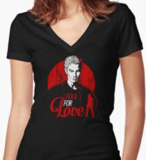 Fool for Love Women's Fitted V-Neck T-Shirt