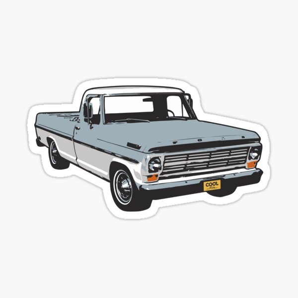 Item preview, 67-69 Blue Bumpside Truck designed and sold by CoolRide.