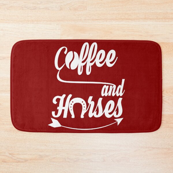Item preview,  funny horses and coffee addict gift:  coffee and horses: funny coffee enthusiast gift:horses enthusiast funny gift idea: ilike horses: i like coffee funny gift designed and sold by khalidelk.