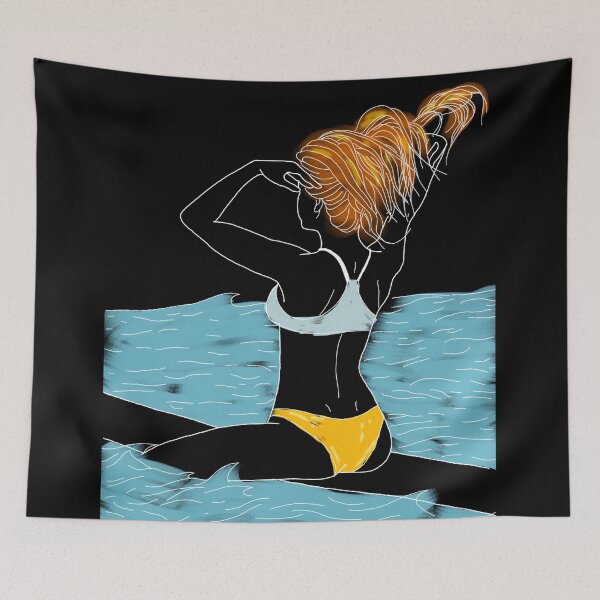 Item preview,  of Surf Girl designed and sold by FreakyNerdTees.