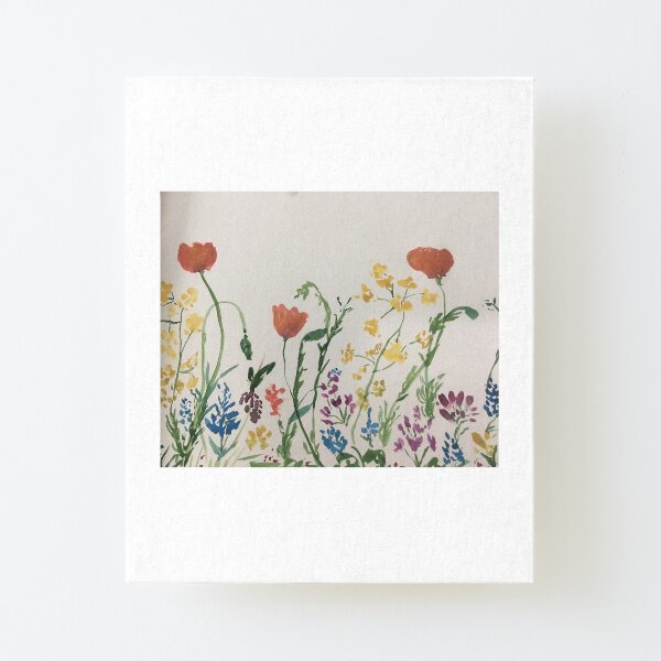 Wild Flowers by Tola Canvas Mounted Print