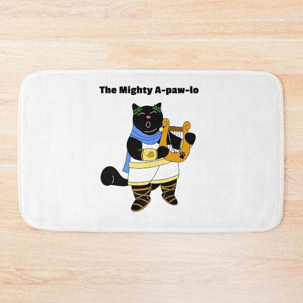 Item preview, The Mighty A-paw-lo Cat designed and sold by Bitycat.