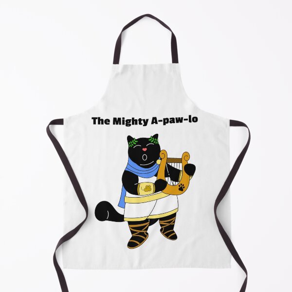 Item preview, The Mighty A-paw-lo Cat designed and sold by Bitycat.