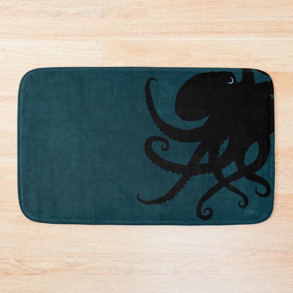 Item preview, Octopus Silhouette, by Amber Marine © 2015 designed and sold by Amber Marine ~ Wildlife Artist ~ © 2004-2021.