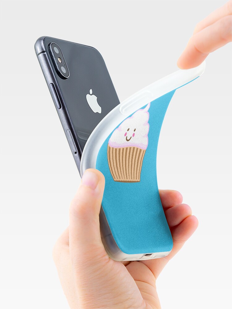 Alternate view of CUPCAKE! iPhone Case