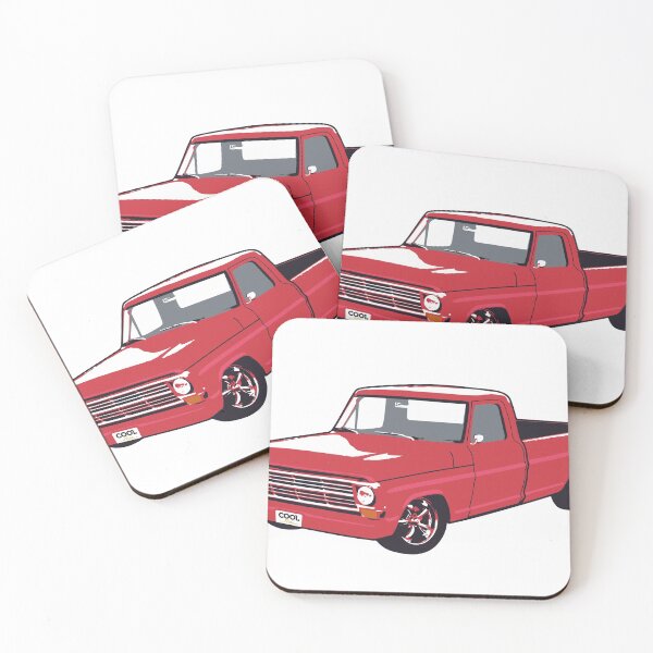 Item preview, 67-69 Custom F Truck Red designed and sold by CoolRide.
