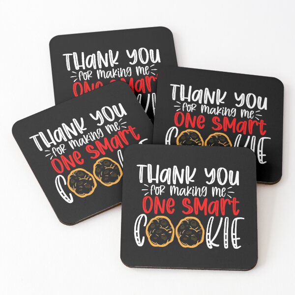 Item preview, Thank you for making me one smart cookie designed and sold by purpleblobart.