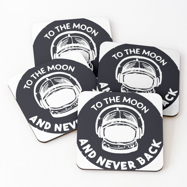 Item preview, To The Moon And Never Back designed and sold by asmmdesign.
