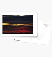Red Dusk Postcards