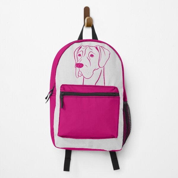 Item preview, Great Dane (Light Grey and Berry) designed and sold by illucalliart.