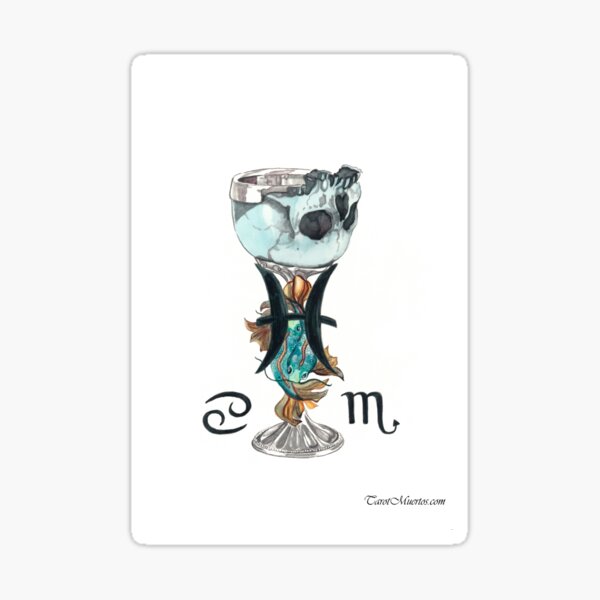 Item preview, Ace of Grails - As de Grails  designed and sold by tarotmuertos.