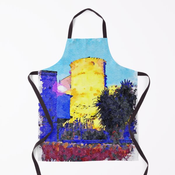 Item preview, Tower of the castle in the evening designed and sold by Giuseppe Cocco.