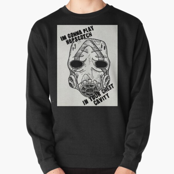 Psycho mask Pullover Sweatshirt