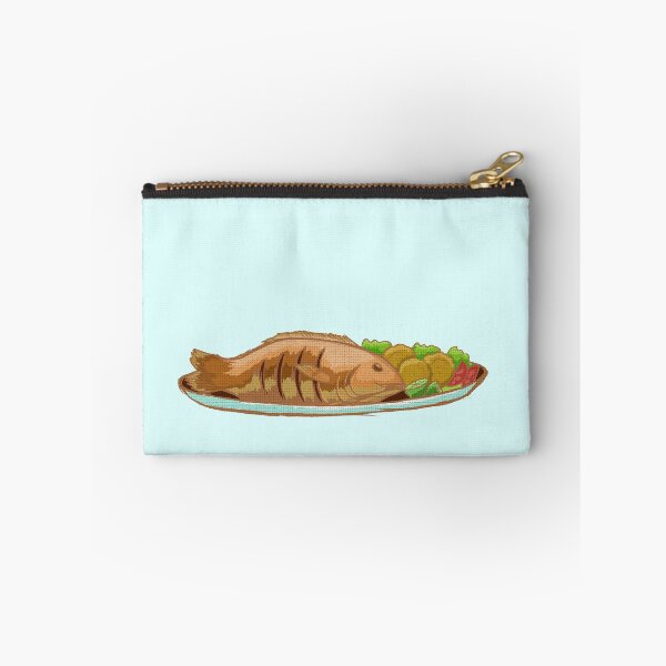 Item preview, fish and tostones designed and sold by Karen Brunat.