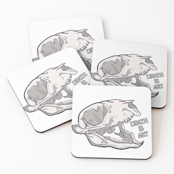 Item preview, Death Is Art Sugarglider Skull designed and sold by Necrobroth.