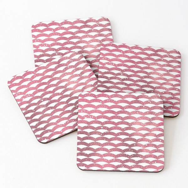 Item preview, Galaxy Ocean Wave Pattern - Coral Palette designed and sold by galleasstudio.