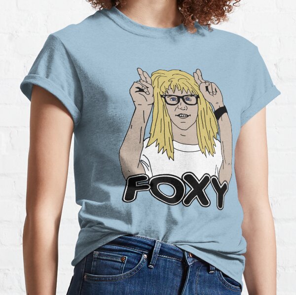 Foxy Garth Wayne's World Dana Carvey Classic T-Shirt