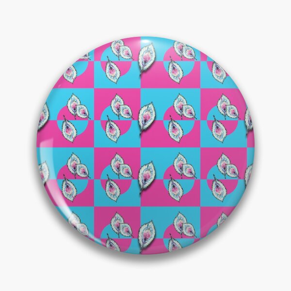 Item preview, Feather in Turquoise and Pink designed and sold by Sharon Schwalbe.