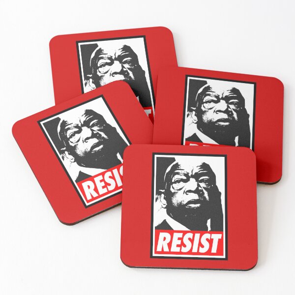 Item preview, John Lewis - RESIST (red) designed and sold by Thelittlelord.