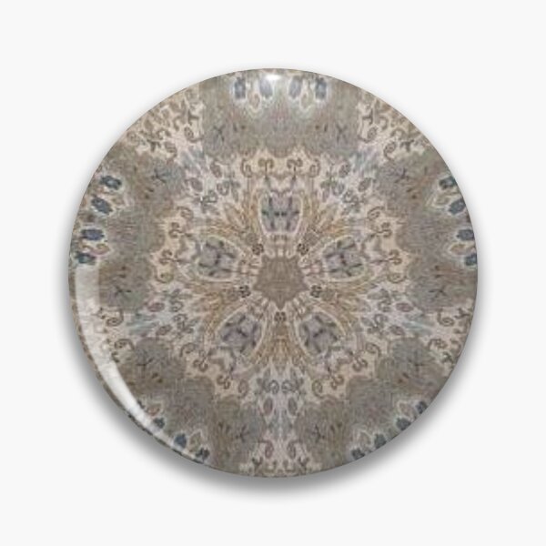 Item preview, Kaleidoscope  blue, white, beige, pattern designed and sold by Aquila Light Pictures.