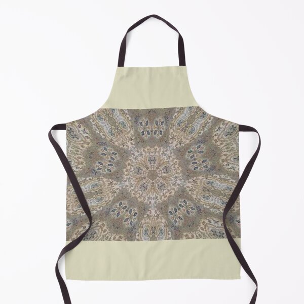 Item preview, Kaleidoscope blue, white, beige, pattern designed and sold by Aquila Light Pictures.