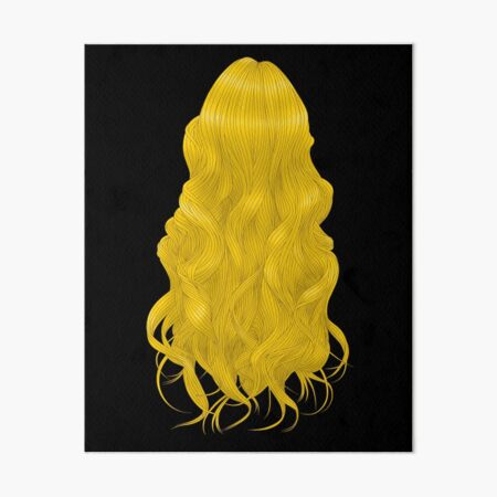 Blonde Curly Elegant Hair - Roblox