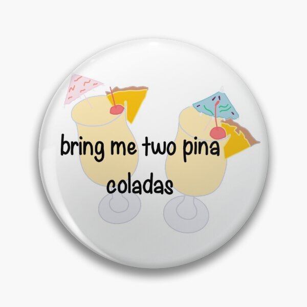 Item preview, Two pina coladas sticker designed and sold by Riley11.